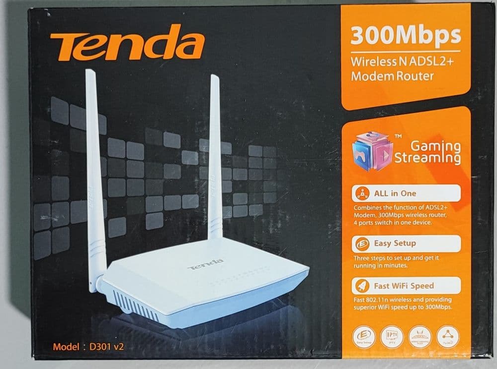 WiFi роутер Tenda. — 2
