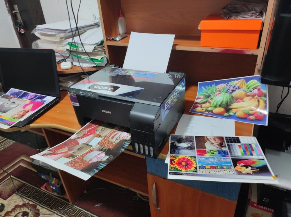 EPSON L 3100 rangli PROFESSIONAL KOPY_SKAN_ PRINT zaprafka tola tayyor — 1