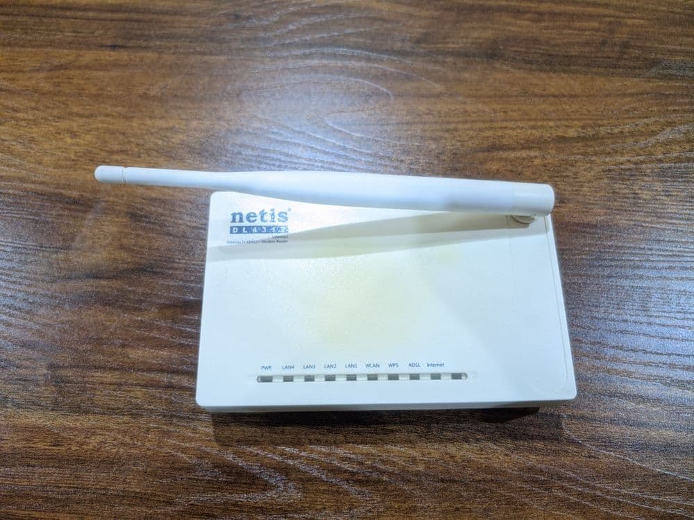 NETIS ADSL wifi router — 2