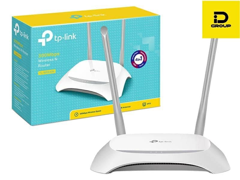 Wi-Fi router TP-LINK TL-WR840N
Tavsif
TP-LINK TL-WR840N Wi-Fi router — 1