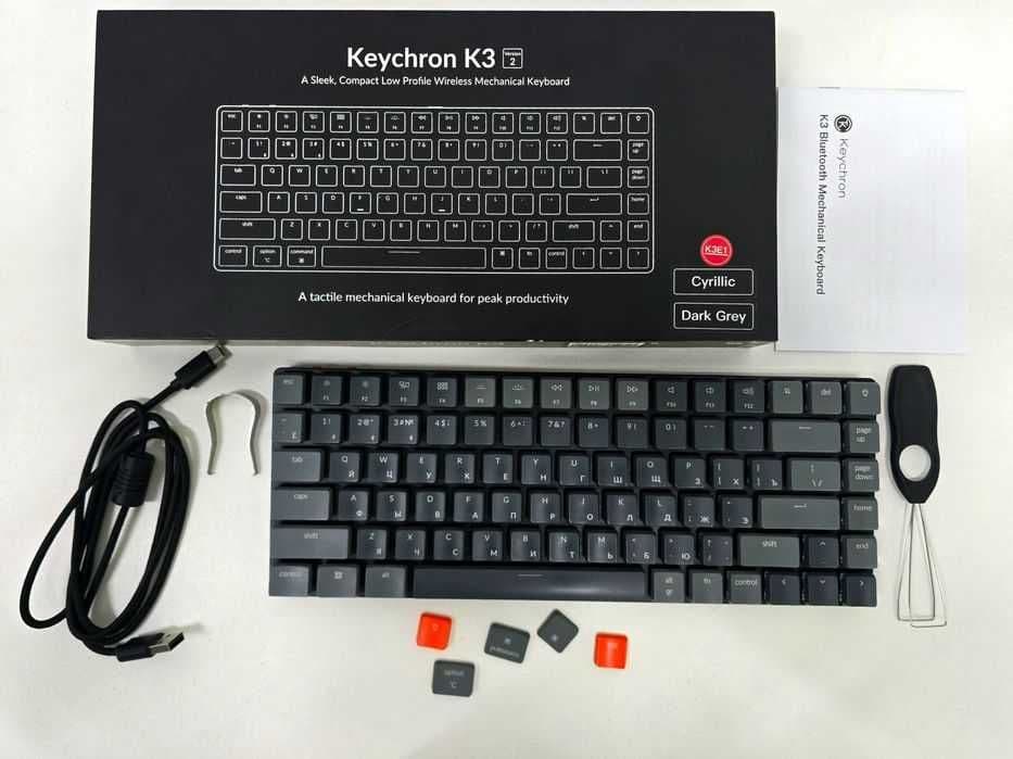 Keychron K3 v2 mechanical keyboard — 1