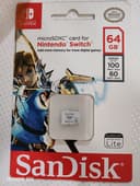SanDisk Nintendo switch microsd 64gb 4K V30