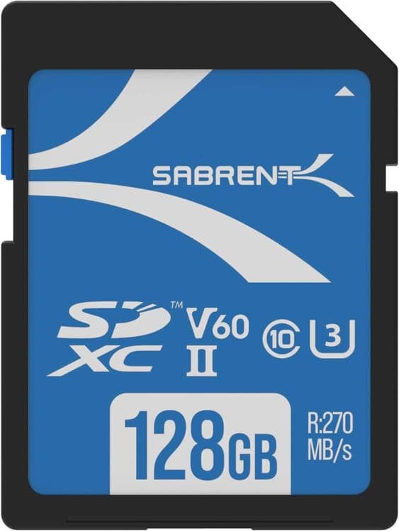 Lexar V60 SD UHS-II R270MB/s  флешка для камеры 128gb-40 yoki 256gb-60 — 2