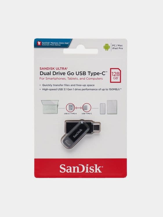 Sandisk ultra dual drive go USB  Type-C / Доставка 24/7 — 4