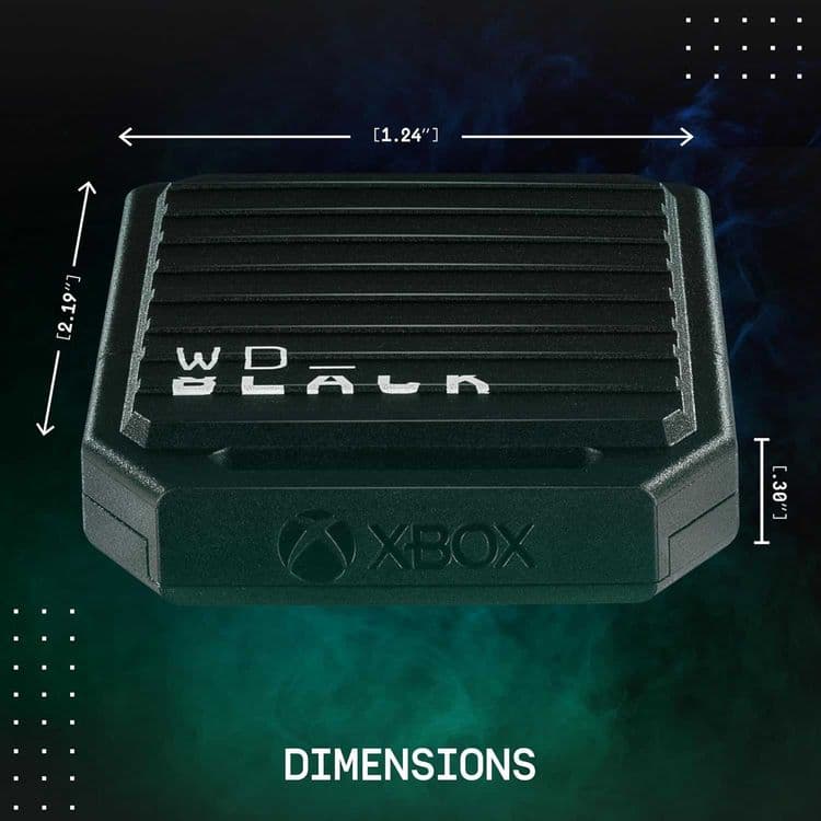 Карта расширения памяти для Xbox Series X|S WD Black C50 2TB SSD — 5