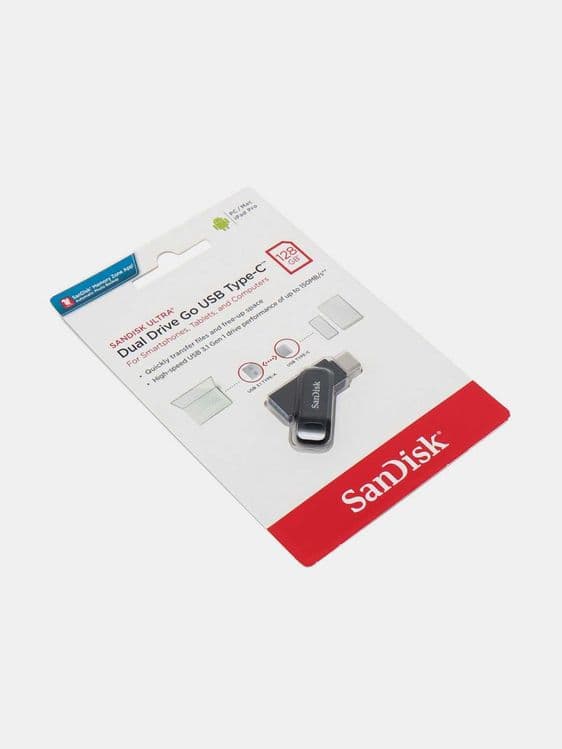 Флешкa SanDisk Ultra Dual Drive Go USB Type-c до 512гб — 3