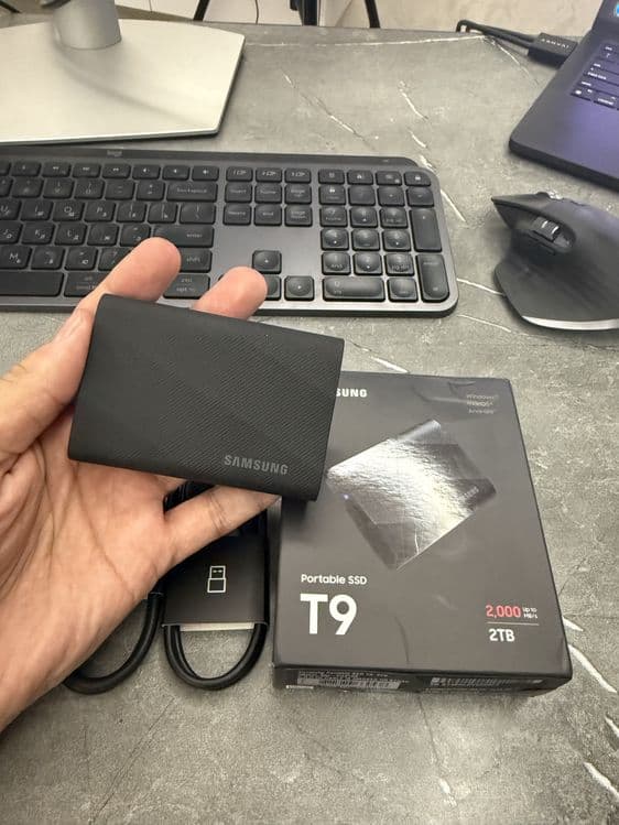 Samsung t9 2tb ssd внешний накопитель — 2