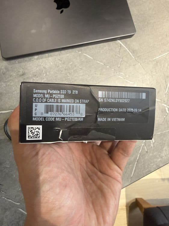 Samsung t9 2tb ssd внешний накопитель — 3