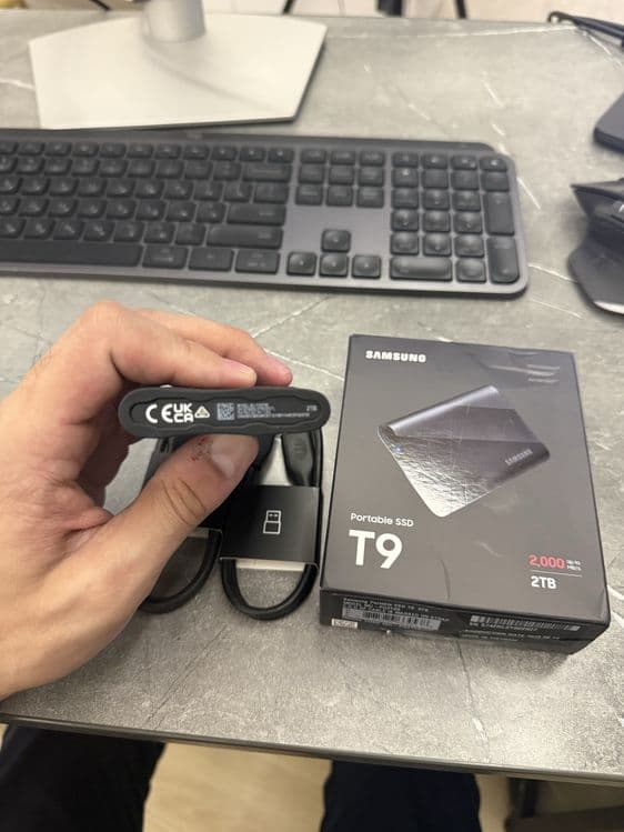 Samsung t9 2tb ssd внешний накопитель — 5