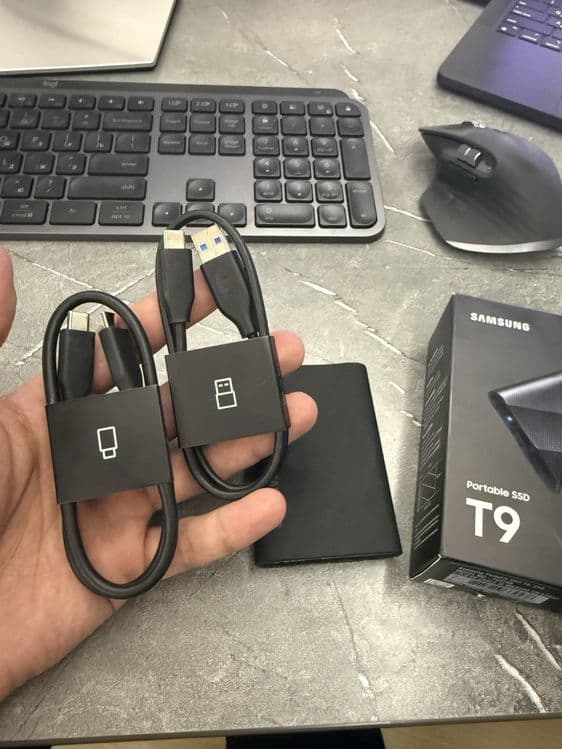 Samsung t9 2tb ssd внешний накопитель — 6