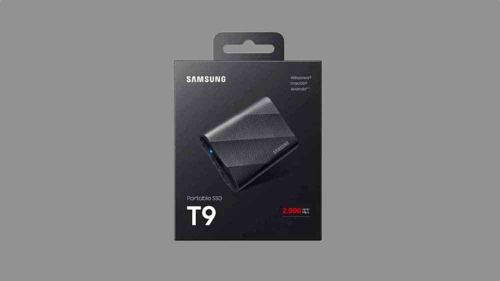 Портативный SSD - Samsung T9 2TB USB TYPE-C — 1
