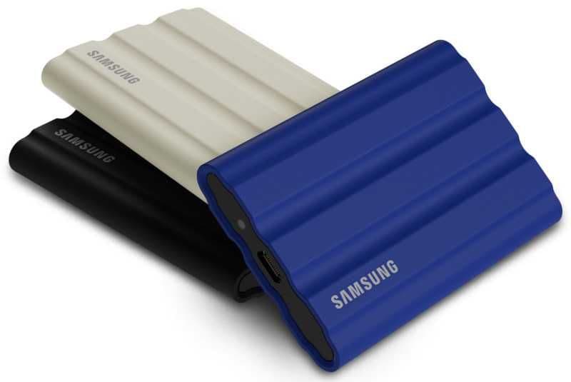 Портативный SSD - Samsung T7 Shield 1TB USB TYPE-C — 1