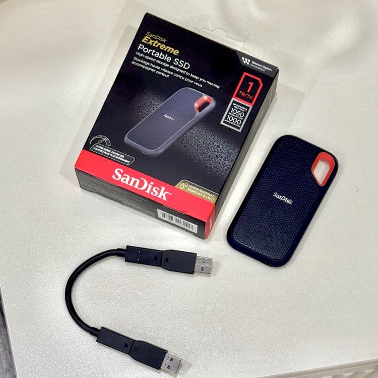 SanDisk Extreme Portable SSD 1TB — 4