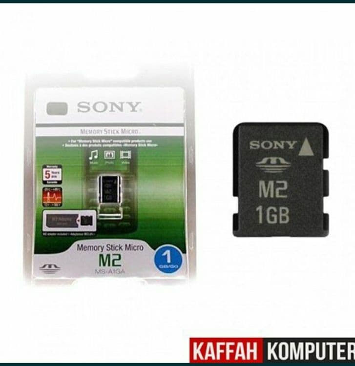 Карта памяти(флешка)Micro M2 Sony flash card 2 GB — 1