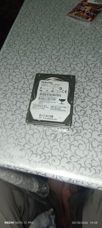 notebookning hdd.1tb — 1