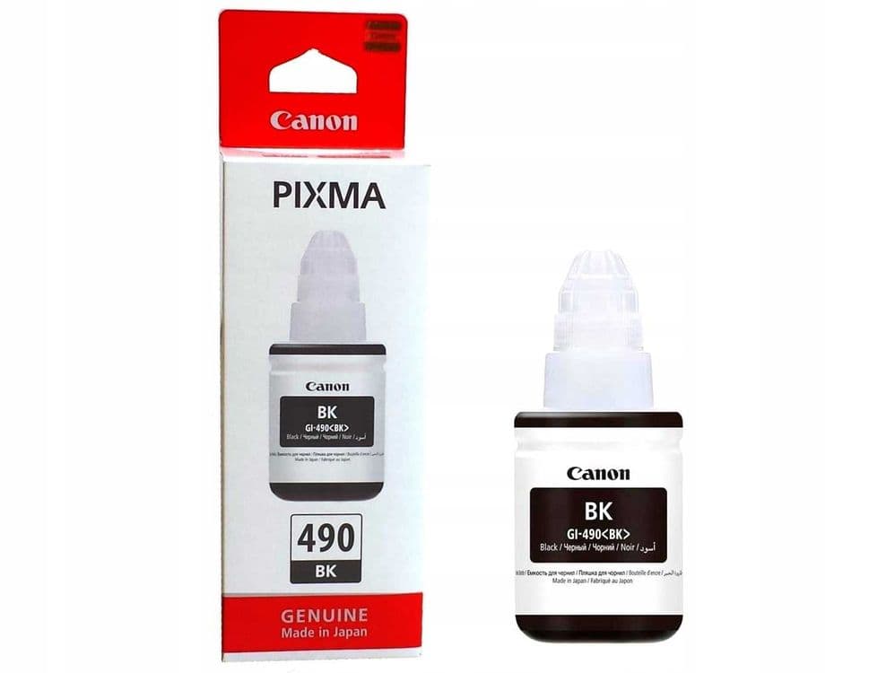 Чернила Canon GI-490 Pigment Black/Черный Оригинал — 1