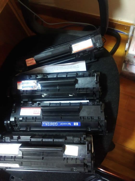 Картридж hp1010, б/у использовали 1 раз. — 1