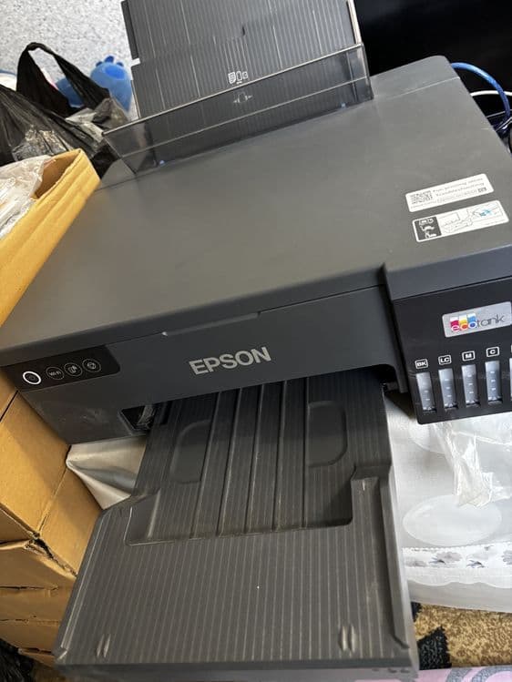 EPSON L8050 принтер почти новый причина продажи не использую принтер — 1