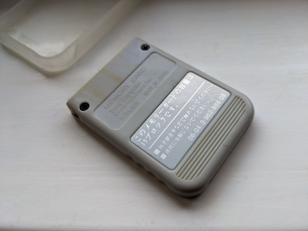 memory card playstation 1 japan карта памяти ps1 япония — 2