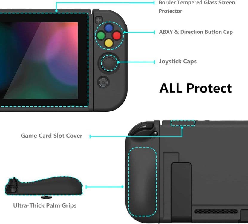 Защитный чехол "PlayVital" Zeal Protect для Nintondo Switch 1 — 2