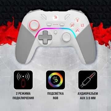 Геймпад Bloody GPW70 RGB — Беспроводной контроль — 3