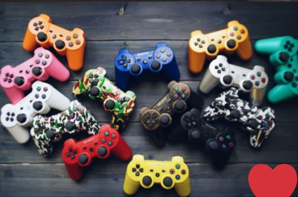 Dualshock_3 PlayStation 3 jostik hamma ranglaridan bor — 1