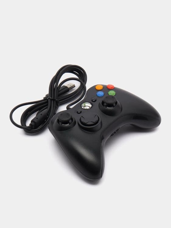 Джойстик для Xbox 360 проводной, подходит для ПК и ноутбука — 6