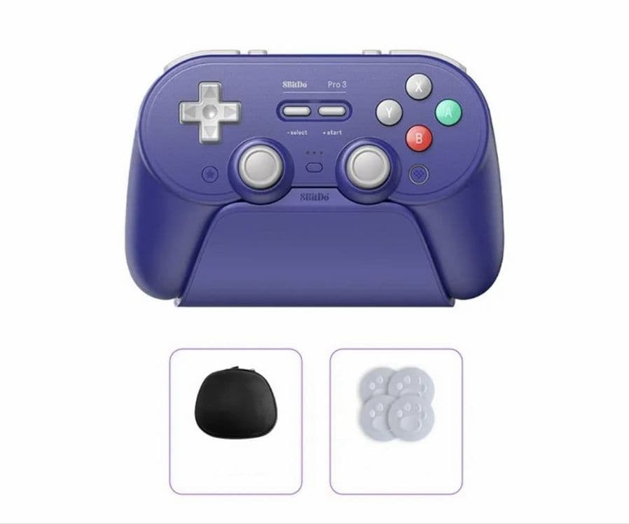 8BitDo Pro 3 Bluetooth Gamepad — как новый + подарки — 1