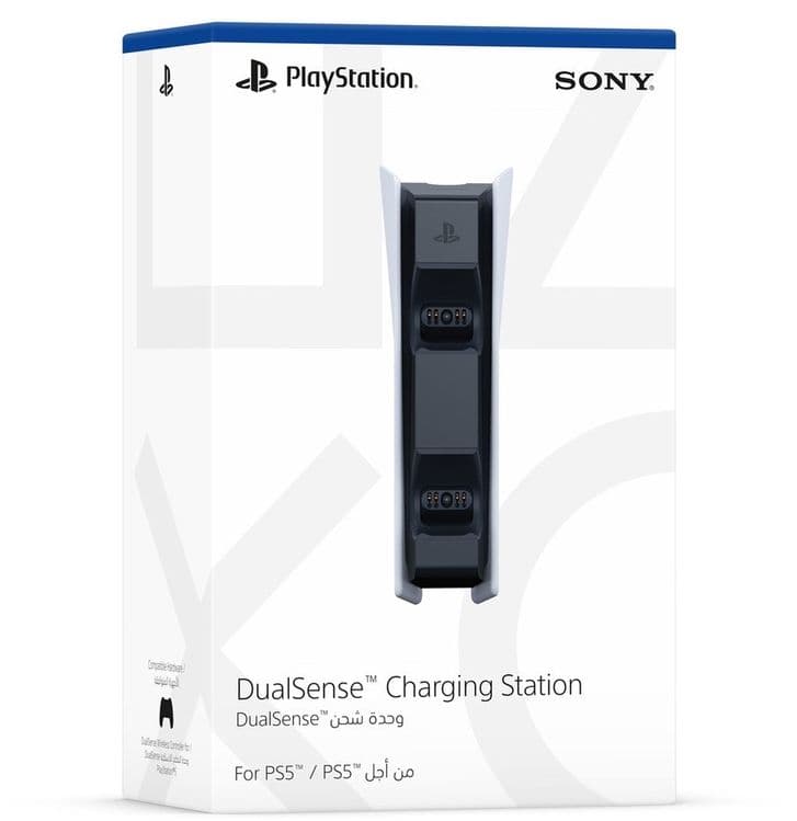 Зарядних станция для двух геймпадов DualSense Sony Playstation 5 — 3