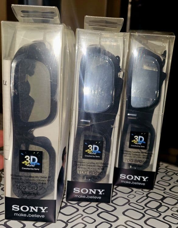 Продаётся Очки Sony 3D TDG-BR250 — 1
