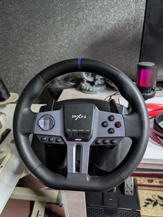 Продам игровой руль PXN V9 GEN2 почти новый — 3