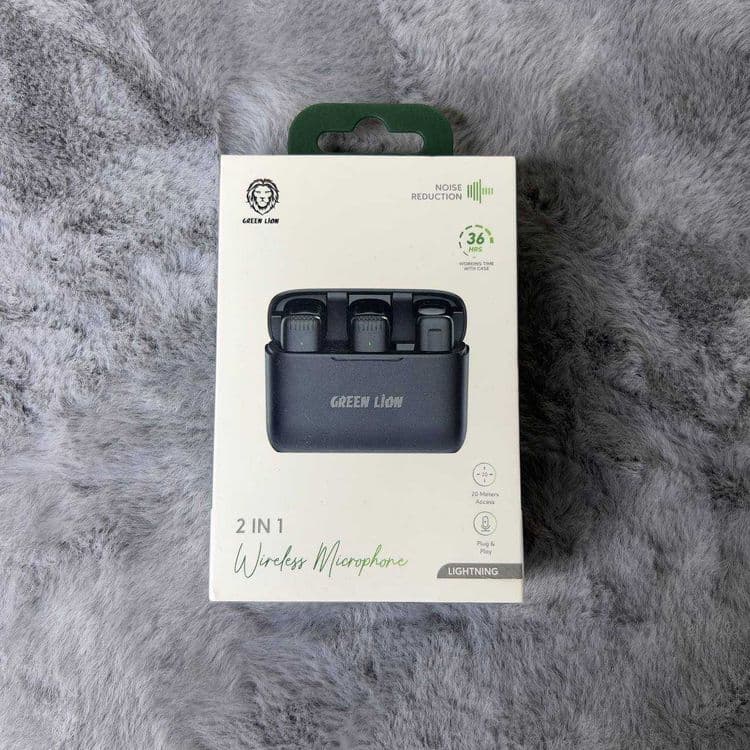 Microphone петличный микрофон беспроводной микрофон Green Lion — 1
