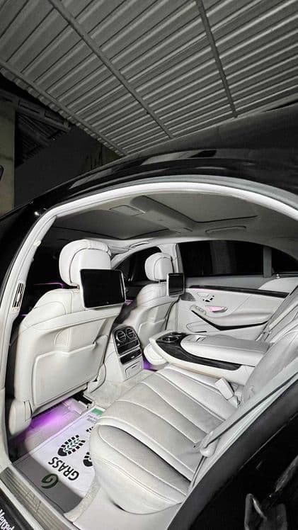 Mercedes-Benz W222 haydovchi bilan | VIP transfer | To‘y | Kortej — 2