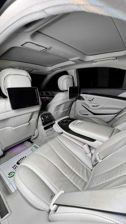 Mercedes-Benz W222 haydovchi bilan | VIP transfer | To‘y | Kortej — 4