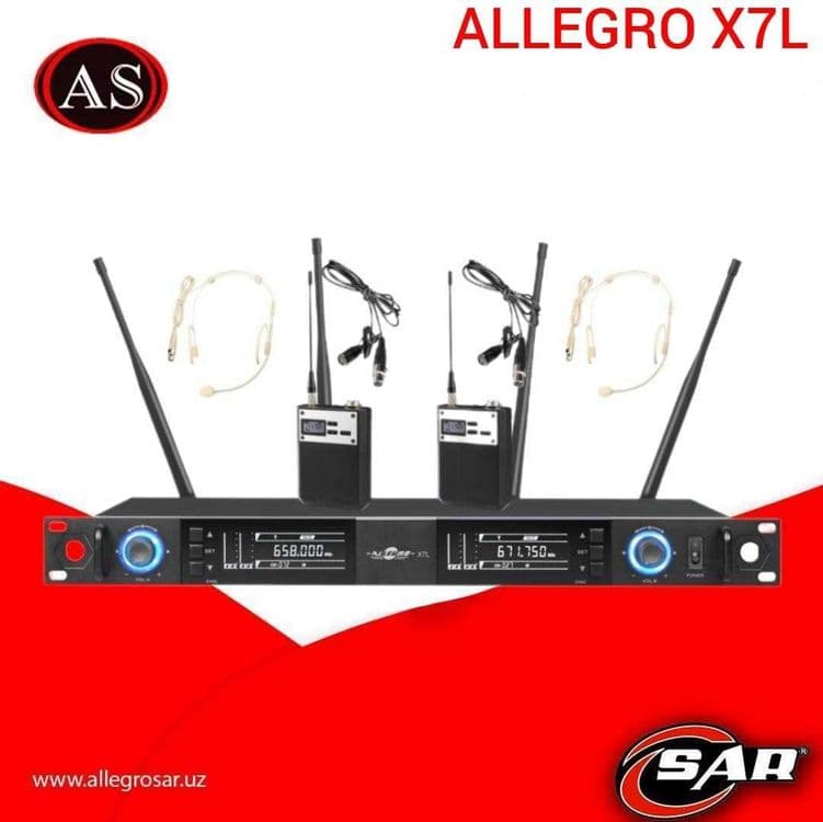Профессиональный беспроводной микрофон ALLEGRO X7L — 1