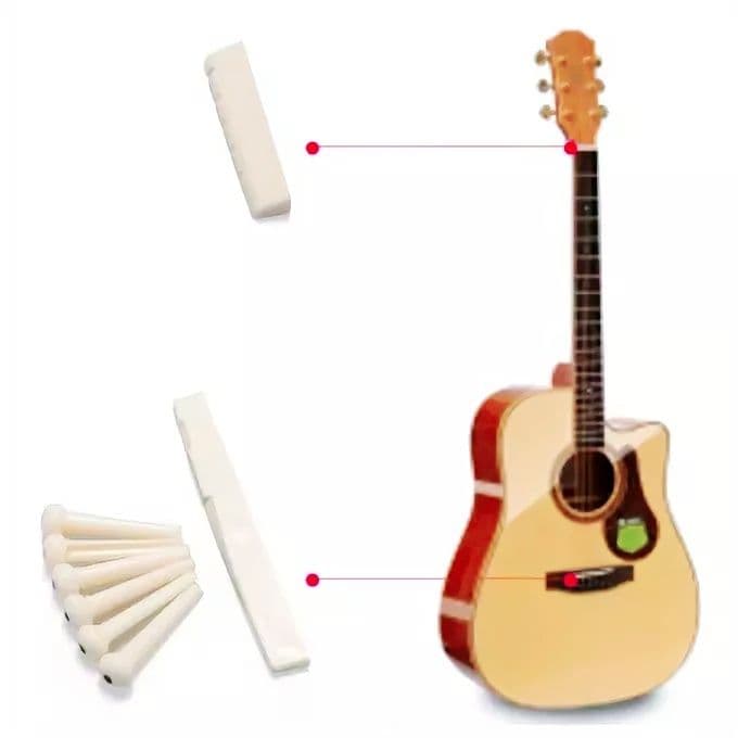 Akustik gitara zapchastlari sotiladi — 5