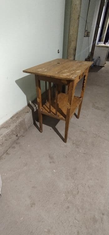 Деревянный стол ручной работы — 2