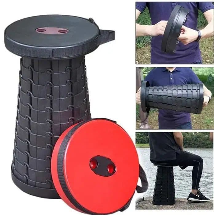 Доставка бесплатная.Складной стул Telescopic stool. — 1
