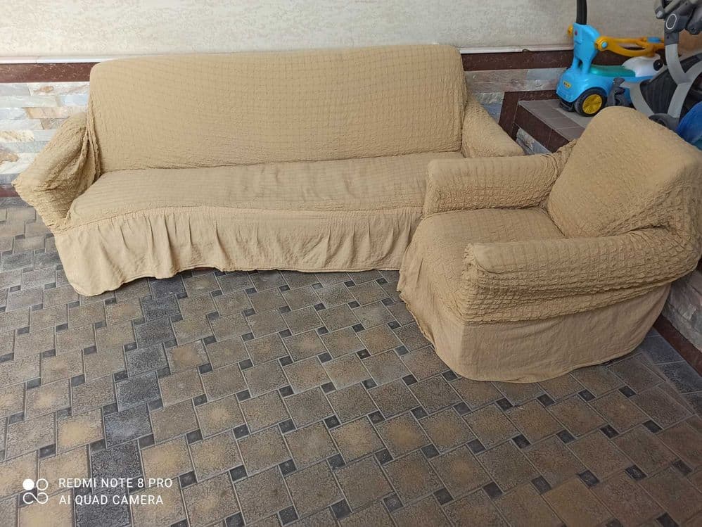 Yumshoq mebel divan va 1 juft kreslo — 2