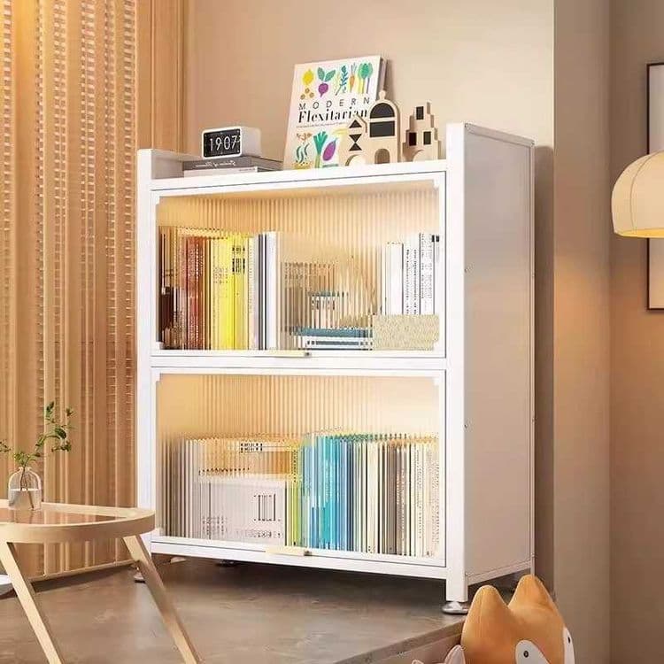 Книжный шкаф с откидной дверцей и защитой от пыли — 3