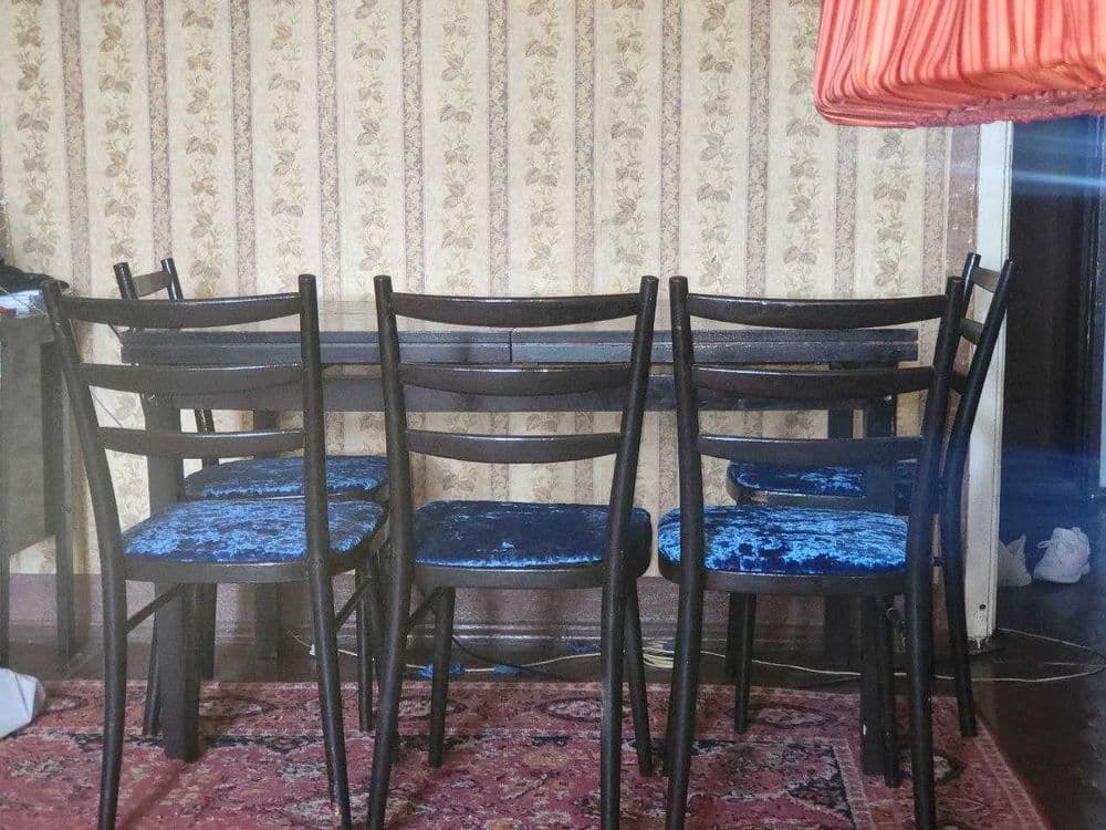 Стол раздвижной со стульями — 3