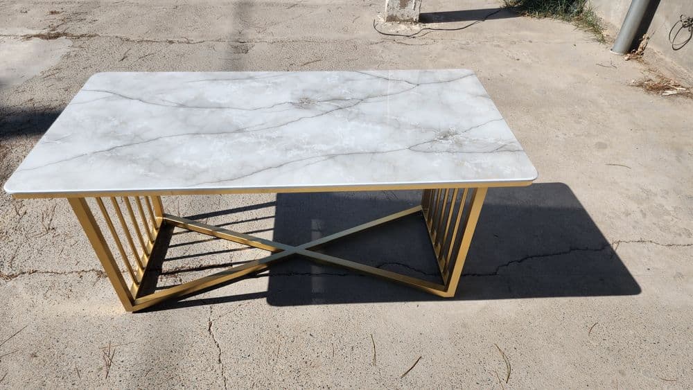 Jurnalniy stol usti Toshdan yasalgan Журнальный столик  из камень — 6