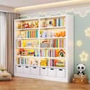 Книжный шкаф с откидной дверцей и защитой от пыли