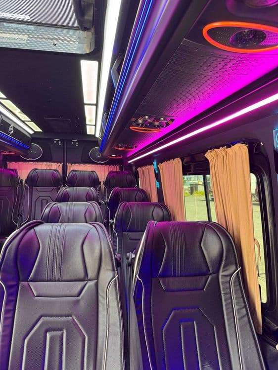 VIP Черный Mercedes Sprinter | Бизнес трансфер | Встреча | Провод | — 2