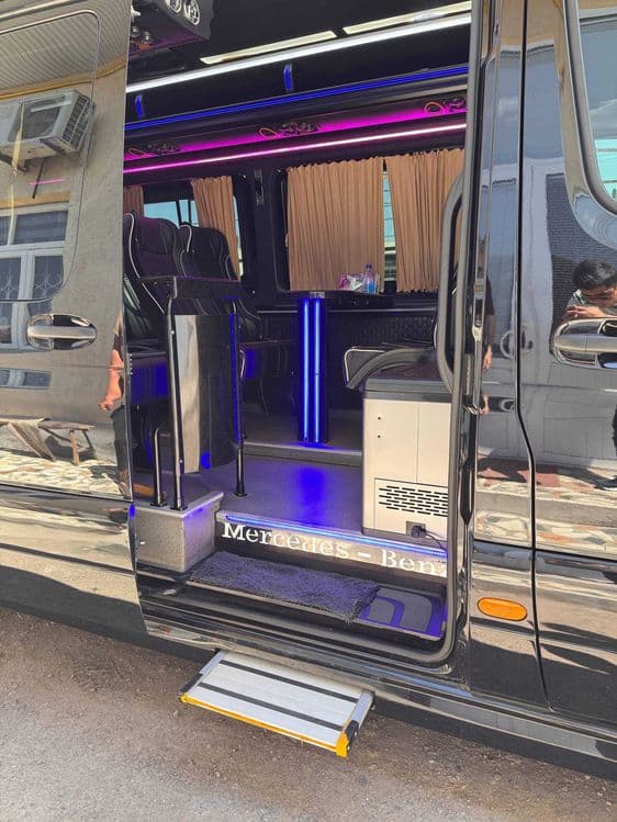 VIP Черный Mercedes Sprinter | Бизнес трансфер | Встреча | Провод | — 5
