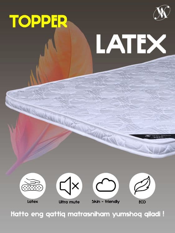 Topper latex bu topperimizaga 5 yil kafolat beramiza — 1