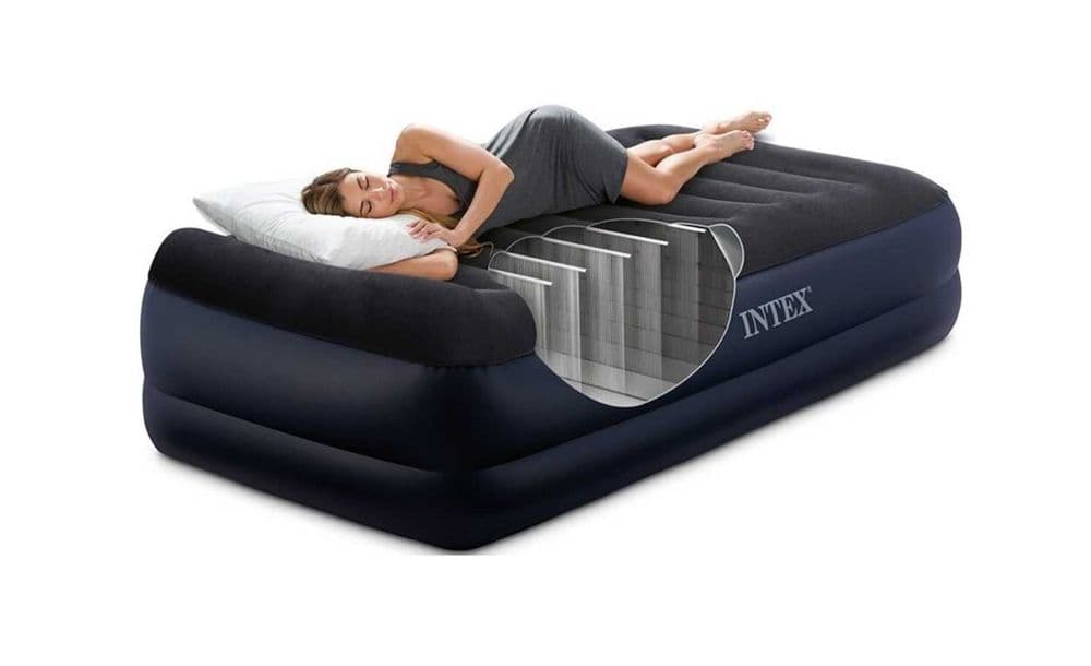 Кровать надувной-191×99×42см. Intex Насос сумка и доставка Бесплатно — 1