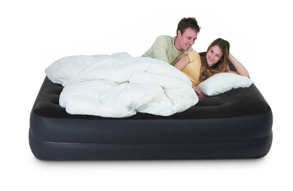 Кровать надувной самый удобной-203х152х42 см Intex Доставка бесплатно — 6
