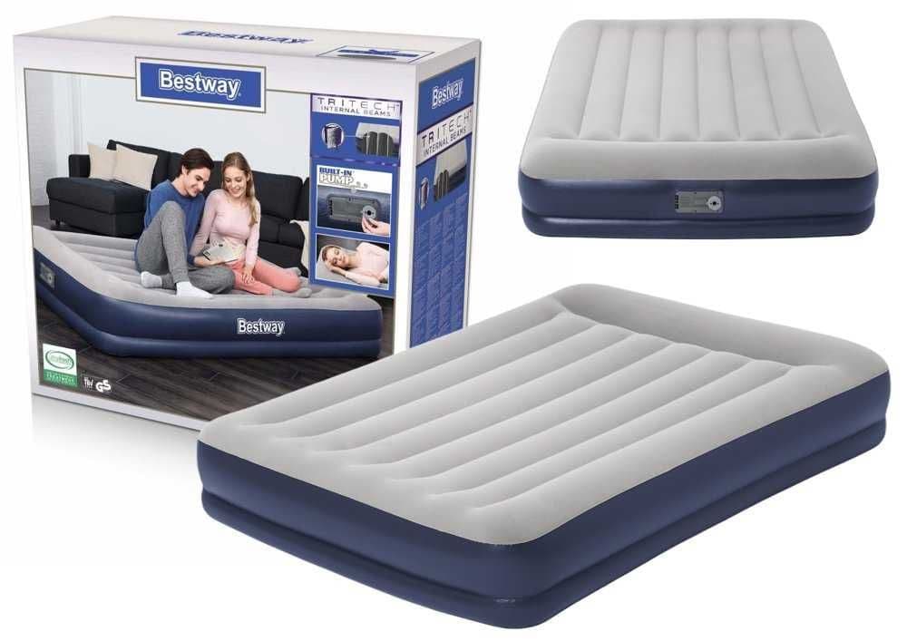 Двуспальная надувная кровать. Bestway-152х203х36 см Доставка БЕСПЛАТНО — 4