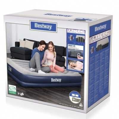 Двуспальная надувная кровать. Bestway-152х203х36 см Доставка БЕСПЛАТНО — 5
